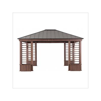 Sunjoy Group 13.3' x 14.8' Wilmington Hardtop Gazebo