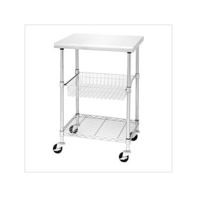 Seville Classics Stainless Steel Work Table / Cart