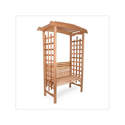 All Things Cedar Garden Arbor with Bench