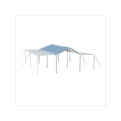 ShelterLogic 10x20 Canopy Extension and Sidewall Kit for 1-3/8" and 2" Frame (White Cover)