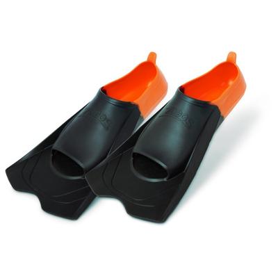 Zoggs - Short Blade Eco Fins - Schwimmflossen Gr 35-36 schwarz/orange