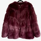 Michael Kors Jackets & Coats | Michael Kors Faux Fur Coat | Color: Red | Size: M