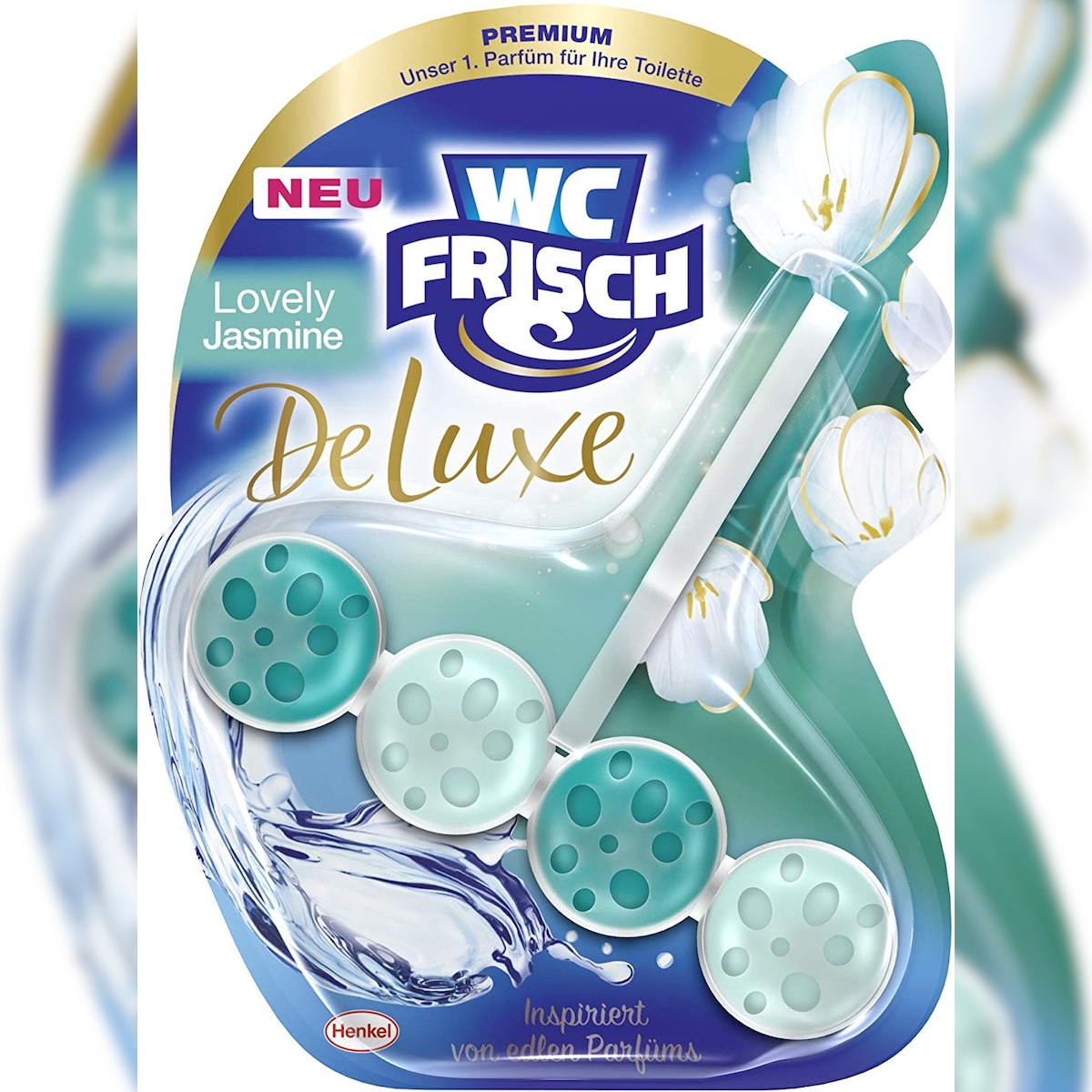 WC-Frisch DeLuxe Lovely Jasmin 50g WC Reiniger WC Duftspüler Reinigung Image