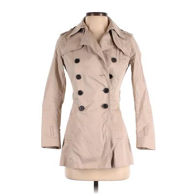 Banana Republic Factory Store Trenchcoat: Tan Jackets & Outerwear - Women's Size 2X-Small