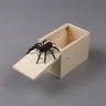 Lustige Erschrecken Box Streich Spinne Holz Zappeln Anti-stress Erschrecken Spielzeug Box Spielen