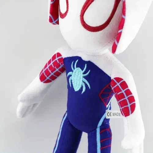Heißes Spielzeug 33cm Wunder Rächer Plüsch Anime Spielzeug Ghost-Spider Licht Hobby Spiderman