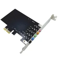 Pci-e 5 1 Soundkarte Computer PCIE 5 1 Kanal 3D-Audio 6 Kanäle 3D-Spiele Musik digitale Soundkarte