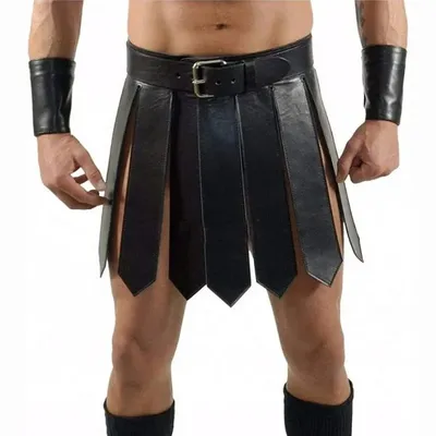 Mittelalter liche Halloween Renaissance römisches Kleid erwachsene Männer Krieger Gladiator Cosplay Kostüme Ritter Halloween Karneval Party Saias Image