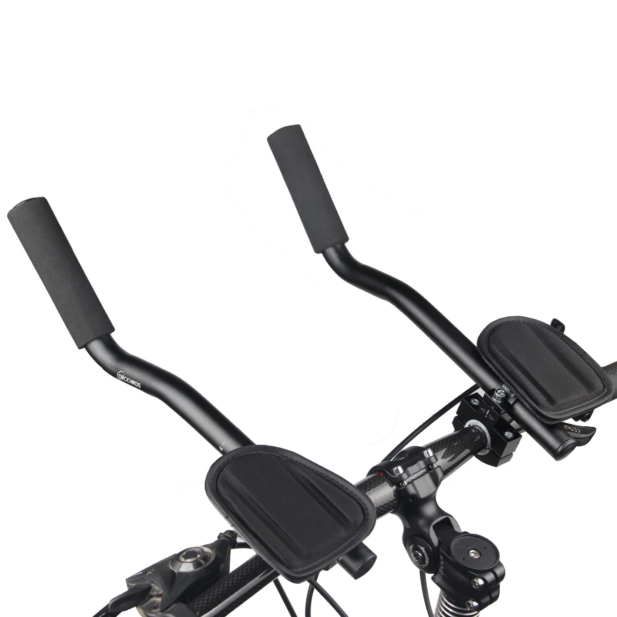 Fahrrad Rest Lenker Split Aluminium Legierung TT Griff Rennrad Racing Radfahren Teile Triathlon Zubehör Image