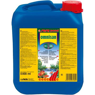 Sera - pond omnisan f 5 Liter Arzneimittel Pilzerkrankung Gartenteich Pflegen