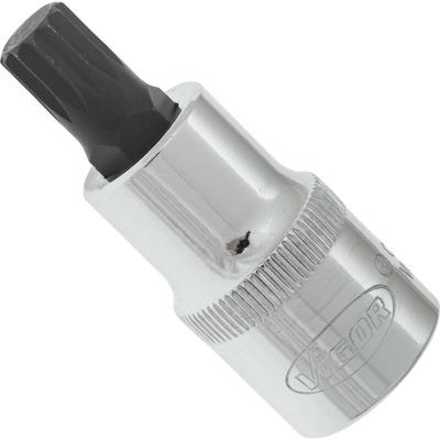 Vigor - Innenvielzahn Schraubendreher-Einsatz ∙ xzn ∙ V2098 ∙ 1/2 Zoll (12,5 mm) Vierkant hohl ∙ Image
