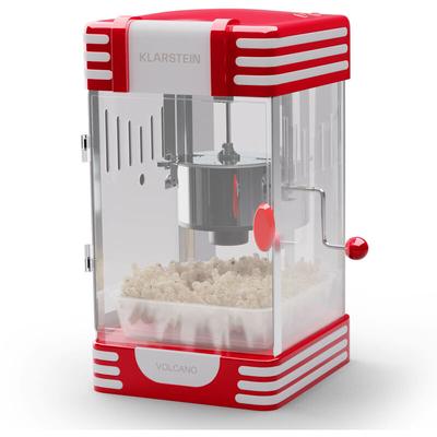 Klarstein - Popcornmaschine Klein, Popcornmaschine für Süßes & Salziges Popcorn, 300W Popcorn