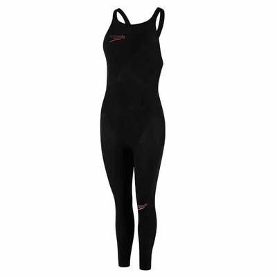 Speedo Fastell Elite 2 Openwater BLCK/Rd Closedback Womens Badeanzug 8 103143597 Image