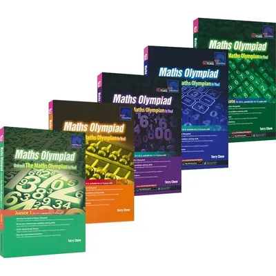 5Books SAP Maths Olympiad Primary School Mathematical Thinking Training Exercise English Math