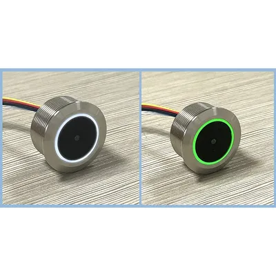 GM861 UART/USB Stainless Steel Enclosure Ring Indicator Light 1D/QR/2D Bar Code Scanner QR Code