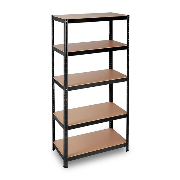 relaxdays Schwerlastregal bis 875 kg schwarz Image