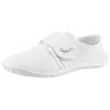 Barfußschuh LEGUANO "Berufsschuh CARE", Damen, Gr. 36, weiß, Lederimitat, sportlich, Schuhe Barfußschuh, Klettschuh, Freizeitschuh, Bequemschuh mit Klettverschluss