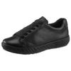Sneaker ARA "AVIO", Damen, Gr. 4,5 (37,5), schwarz, Glattleder, sportlich, Schuhe, mit Plateau, G-Weite, Freizeitschuh, Halbschuh, Schnürschuh