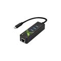 Adattatore Convertitore usb-c Ethernet Gigabit con Hub 3 porte usb-a 3.0 - Techly