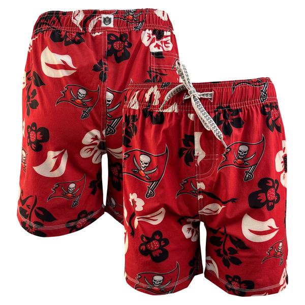 youth-wes---willy-red-tampa-bay-buccaneers-floral-volley-swim-trunks/