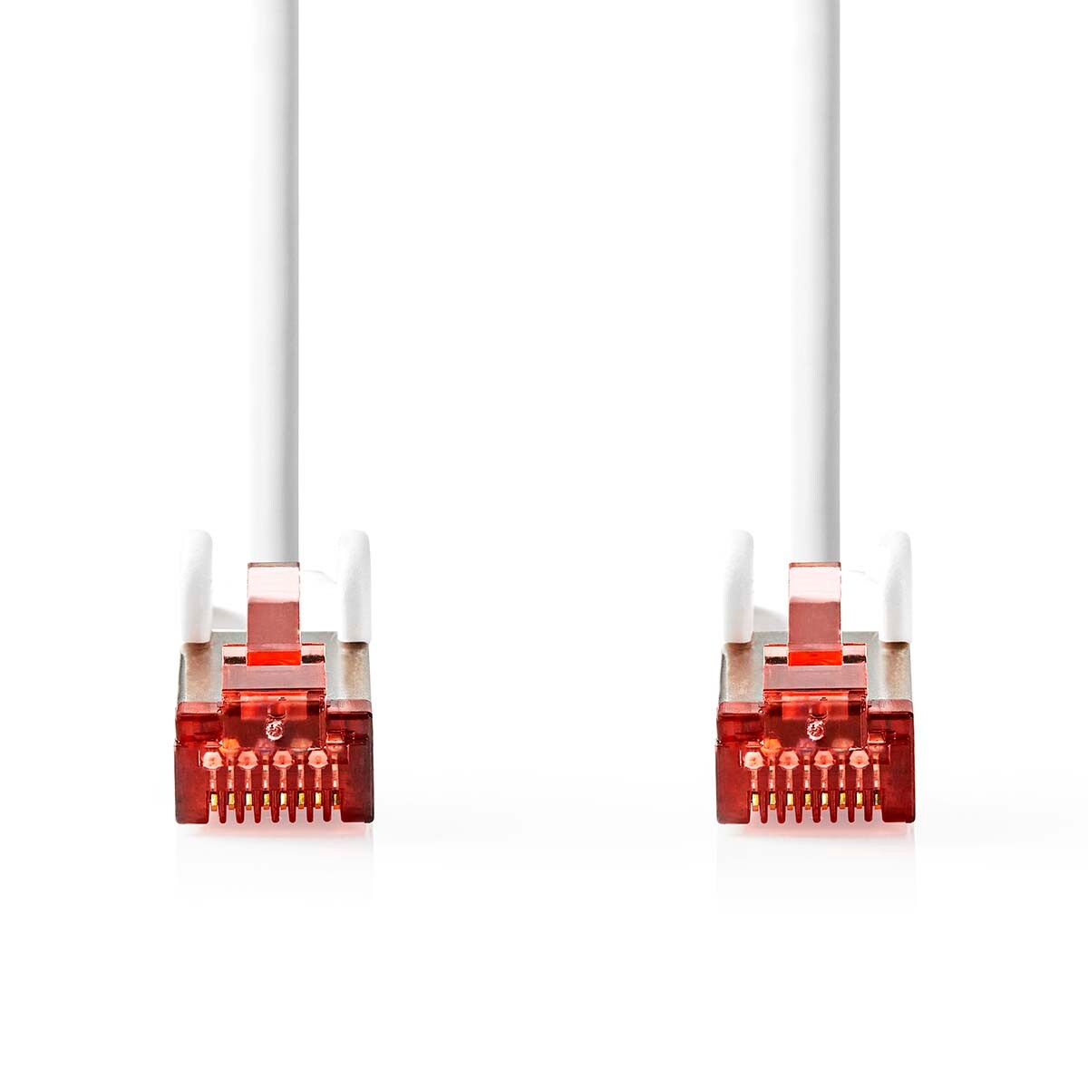 Nedis CAT6a-Netzwerkkabel - S/FTP - RJ45 Stecker - RJ45 Stecker - 3.00 m - Snagless - Rund - LSZH - Weiss - Box Image