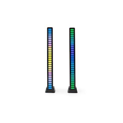 Nedis Spiellicht - RGB - Batteriebetrieben - Benutzt für: Desktop / Notebook - Schwarz Image