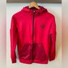 Adidas Shirts & Tops | Adidas Manchester United F.C. Full Zip Hoodie Red Youth Large | Color: Red | Size: Lb