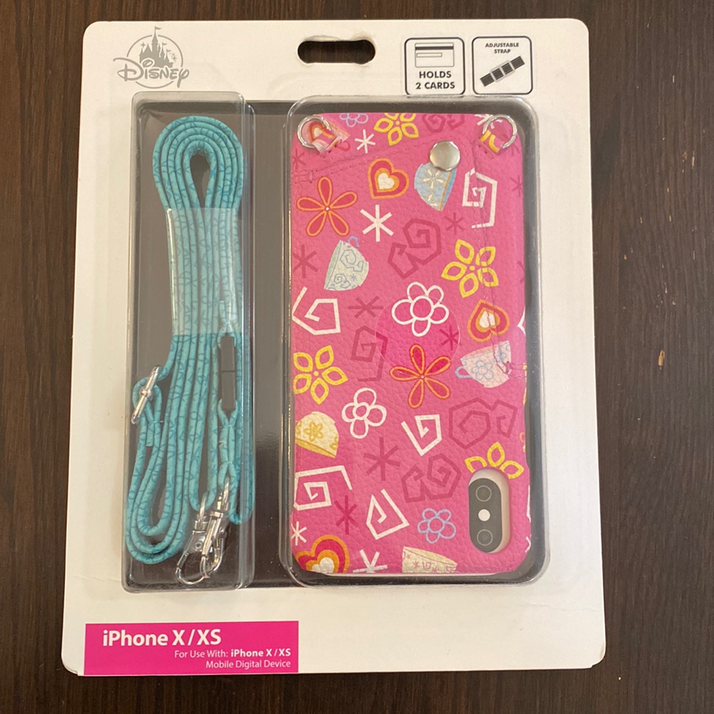 Disney Cell Phones & Accessories | Disney Iphone X/Xs Phone Case/Strap- Teacups | Color: Blue/Pink | Size: Os