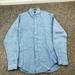 J. Crew Shirts | J Crew Baird Mcnutt Shirt Irish Linen Long Sleeve Button Down Blue Mens Small | Color: Blue | Size: S