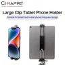 Support universel de trépied de tablette en aluminium de CP-12S de Cimapro pour l'iPad de taille