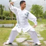 CLYFAN-Uniforme de KungFu à manches longues pour enfants vêtements de sport ceinture d'exercice