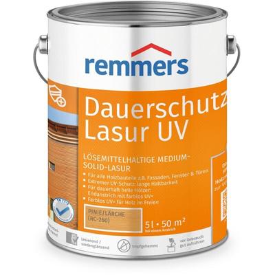 Dauerschutz-Lasur uv pinie/lärche, 5 Liter, Holz UV-Schutz für außen, auch für helle Farbtöne und Image