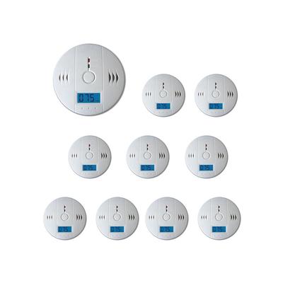 Swanew - co Melder Alarm 10x Kohlenmonoxid Gasmelder Rauchmelder Gaswarner lcd Anzeige Image