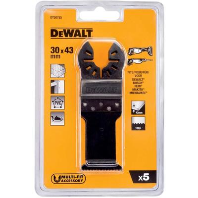 Dewalt - Multi-Tool Sägeblatt 43x30 mm 5 Stück DT20725 Image