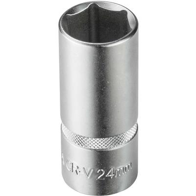Stecknuss Sechskant 24mm 6 Kant 1/2' lang (cr-v) Image
