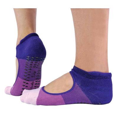 2 Paar Damen rutschfeste Grip Low Cut Unsichtbare Pilates Yoga Socken Image