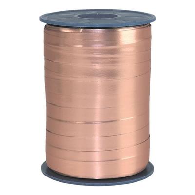 PRÄSENT Metallic Ringelband rosa, 1 cm