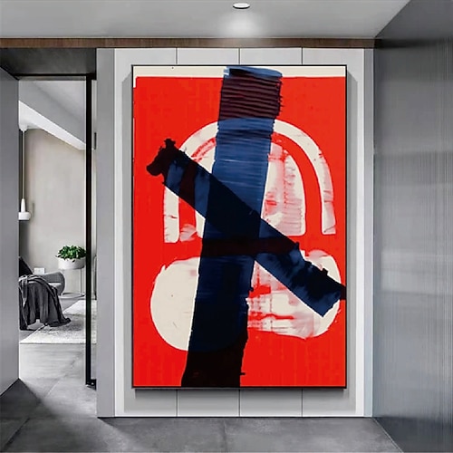 handgemachtes Ölgemälde strukturierte Leinwandkunst handgemalt bunte Landschaftskunst Szene Malerei modernes Wohnzimmer Wanddekor Image