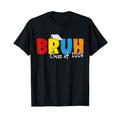 Lustiger Bruh Graduation Calss of 2024 End Of School Year Party T-Shirt