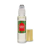 Nemat Sandalwood Perfume Oil Roll-On - Sandal Wood Fragrance Oil Roller (No Alcohol) Perfumes for Women and Men Fragrances 10 ml / 0.33 fl Oz