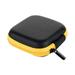 JORIAE Storage Clearance SaleÃ¯Â¼Â� Mini Zipper Hard Leather Earphone Storage Bag Earphone Pouch Box Home Textile Yellow