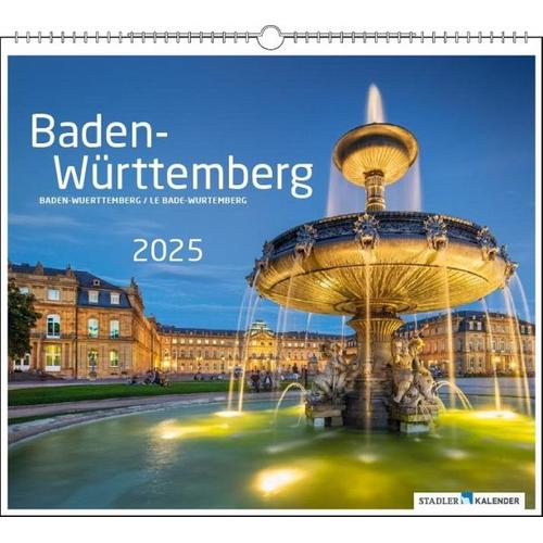 Baden-Württemberg 2025 - Stadler Kalenderverlag
