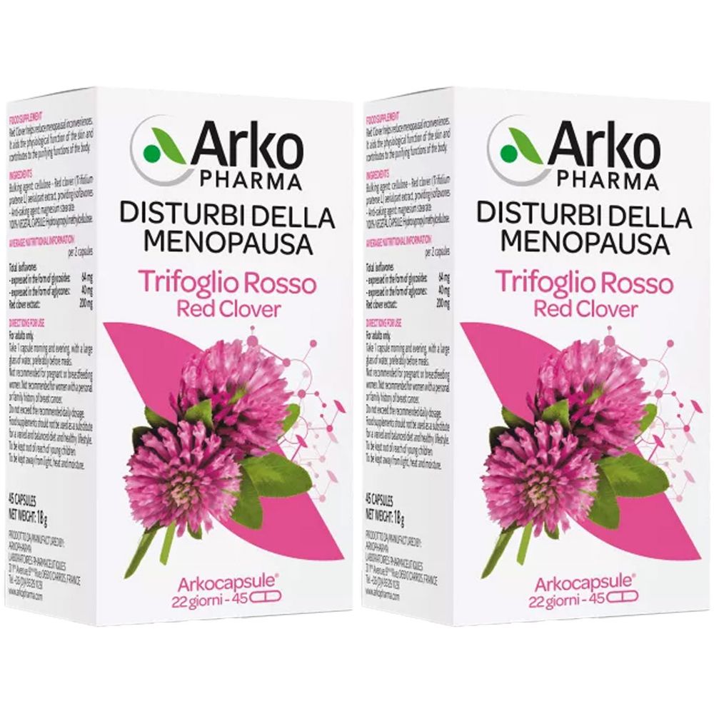 Arkopharma Arkocapsule® Trifoglio Rosso 2x45 pz Capsule