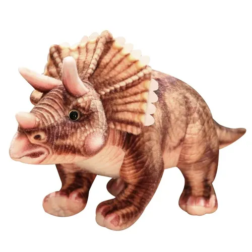 1pc 32-46cm kreative Plüsch weiche Triceratops Plüsch tier Simulation Dinosaurier Puppe Stofftier