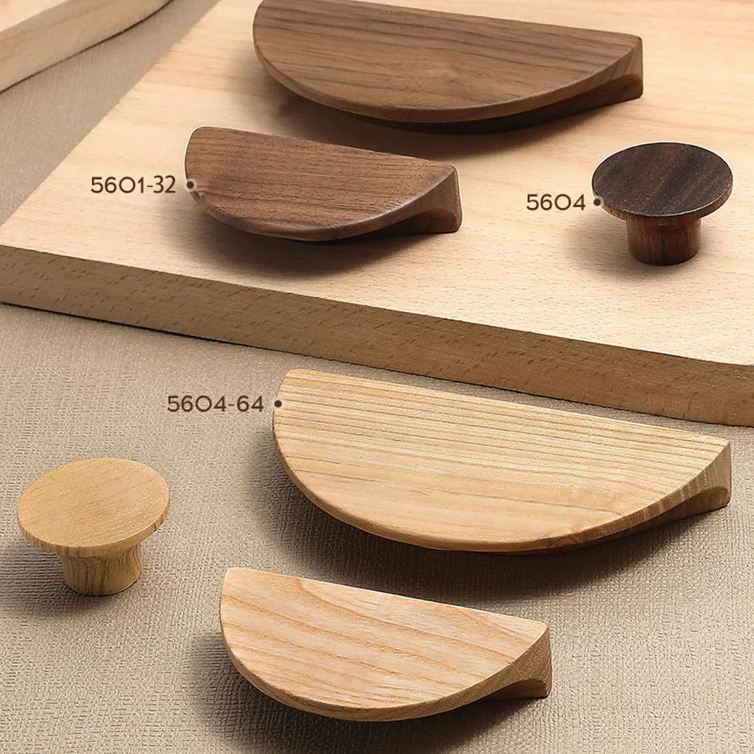 Holz Türgriff Nordic Halbkreis Holz Schrankgriffe Schubladenknöpfe Kleiderschränke Griff Hardware Kinderschrank Griff Knöpfe