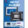 "Gongbei-PLC HMI All-in-One 7 "" Livré avec 4 entrées analogiques et 2 alternatives analogiques Comp"