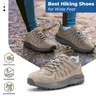 Sneakers da donna FitVille scarpe da Trekking larghe da Trekking e da Trekking all'aperto con