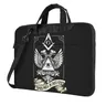 Borsa per Laptop borsa per Laptop Freemason Logo custodia per Notebook antiurto bussola Mason per