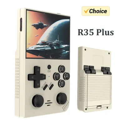 Lecteur vidéo de poche portable Open Source R35 Plus console de jeu vidéo rétro système Linux