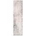 White 108 x 27 x 0.375 in Indoor Area Rug - Safavieh Ebony Southwestern Hand Tufted Wool Area Rug in Silver/Ivory Wool | Wayfair EBN130G-29